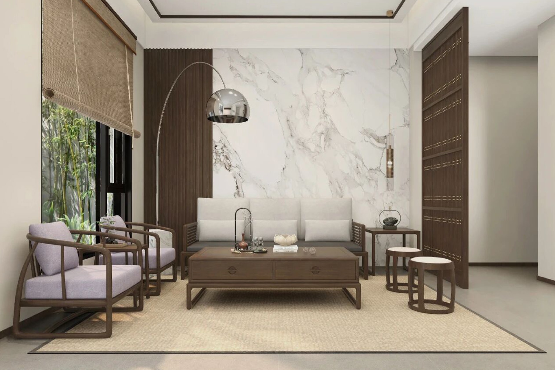 東家·設計案例|基于人文寫意下的現代東方大宅